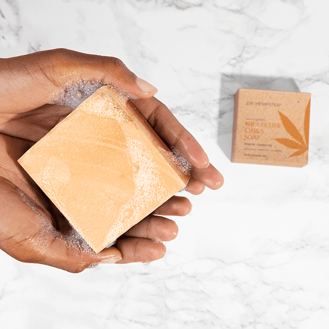 Moisturizing Hemp & Shea Butter Citrus Soap
