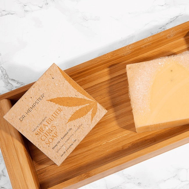 Moisturizing Hemp & Shea Butter Citrus Soap