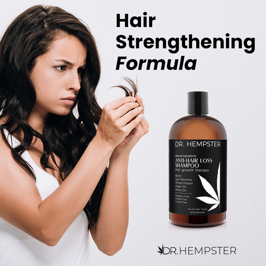 Hemp Oil Can Cure Your Hair Loss, Dr. Hempster's Anti-Hair Loss Shampoo and Conditioner