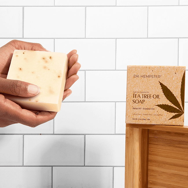 Reducing Itching Hemp & Tea Tree Soap