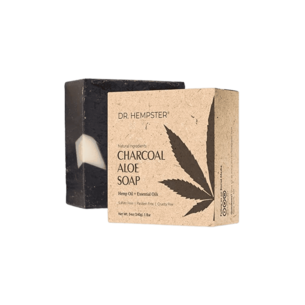 Acne Deep Clean Hemp & Charcoal Aloe Bar Soap