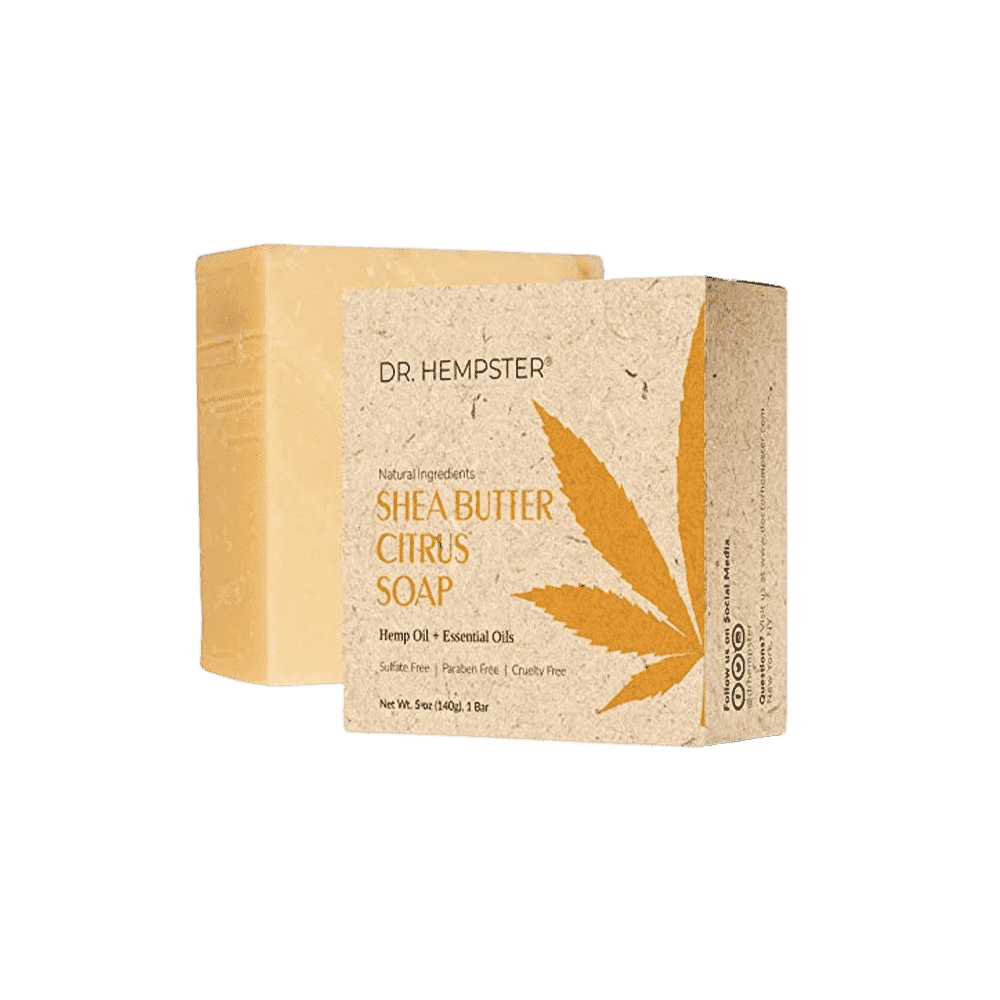 Hemp & Shea Butter Citrus Soap (5oz)