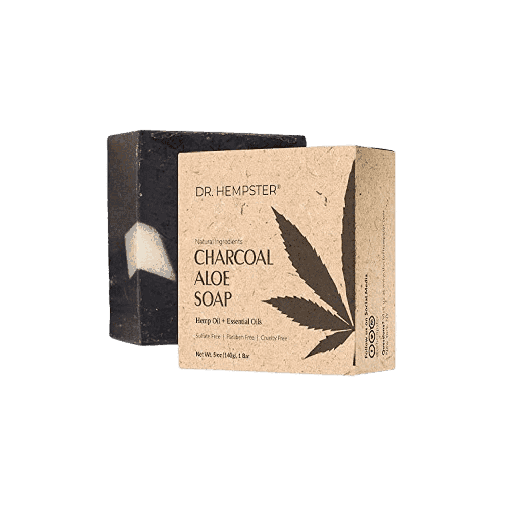 Hemp & Charcoal Aloe Soap (5oz)